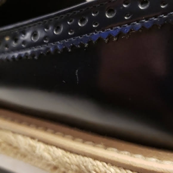 Zara Trafaluc Platform Espadrilles, dark blue, 7 or 7.5 - Picture 13 of 16